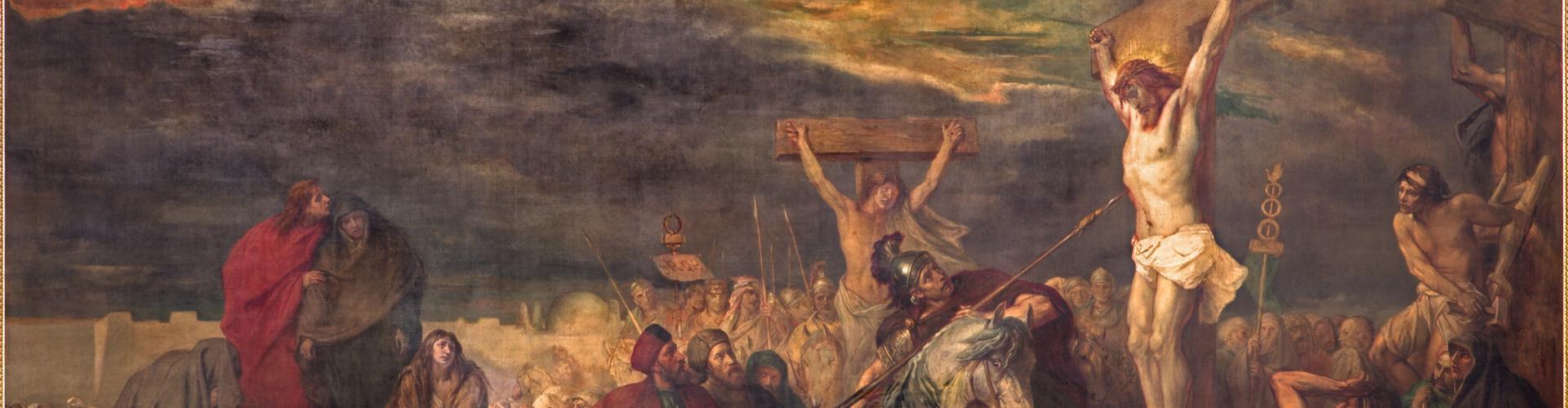 Undécima estación: Jesús promete su reino al buen ladrón