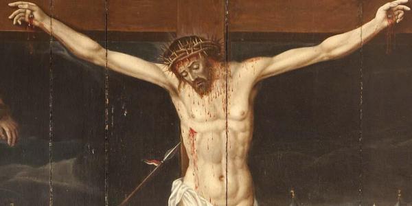Décima estación: Jesús es crucificado