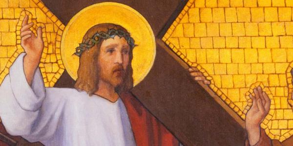 Nona estación: Jesús se encuentra con las mujeres de Jerusalén