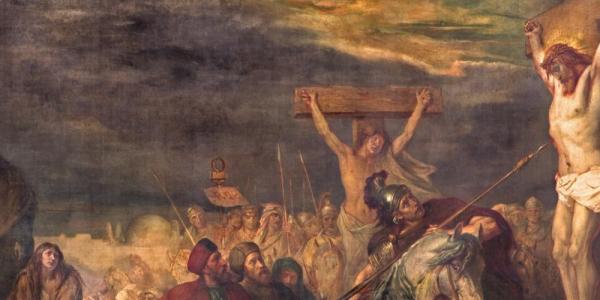 Undécima estación: Jesús promete su reino al buen ladrón