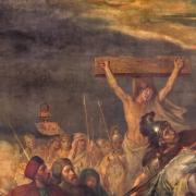Undécima estación: Jesús promete su reino al buen ladrón