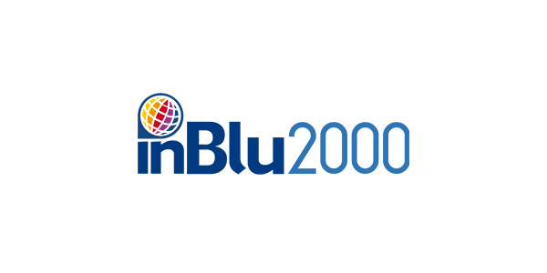 En azul